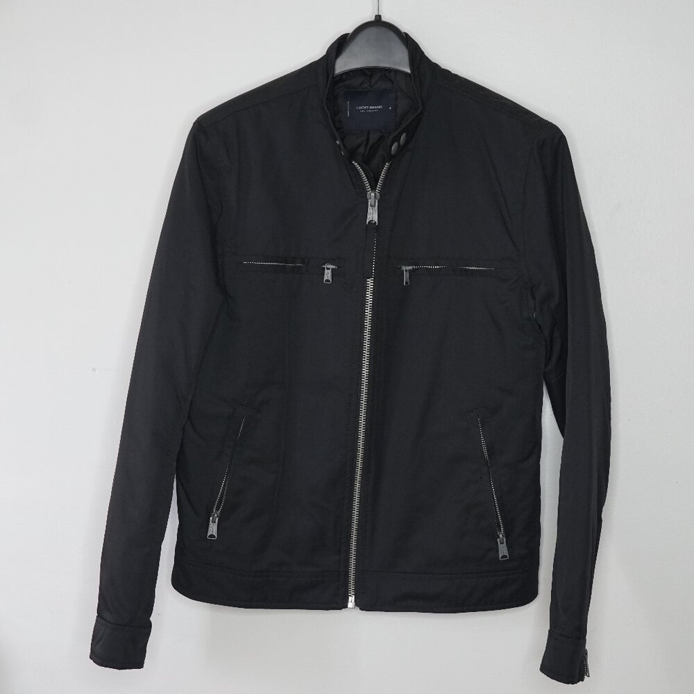 Lucky Brand - Nylon Bonneville Jacket in Black - Size S
